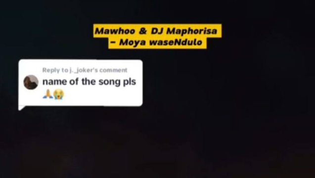 Mawhoo – Moya Wasendulo Ft. DJ Maphorisa